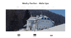 Desktop Screenshot of modrypavilon.com